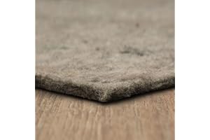 Mohawk Home 8' x 10' 3/8 Rug Pad 100% Felt Protective Cushion, Premium Comfort Underfoot – Safe for All Floors