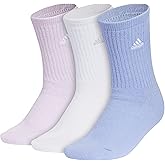 adidas Women's Cushioned Comfort Socks (3 Pairs) Super Soft & Cozy