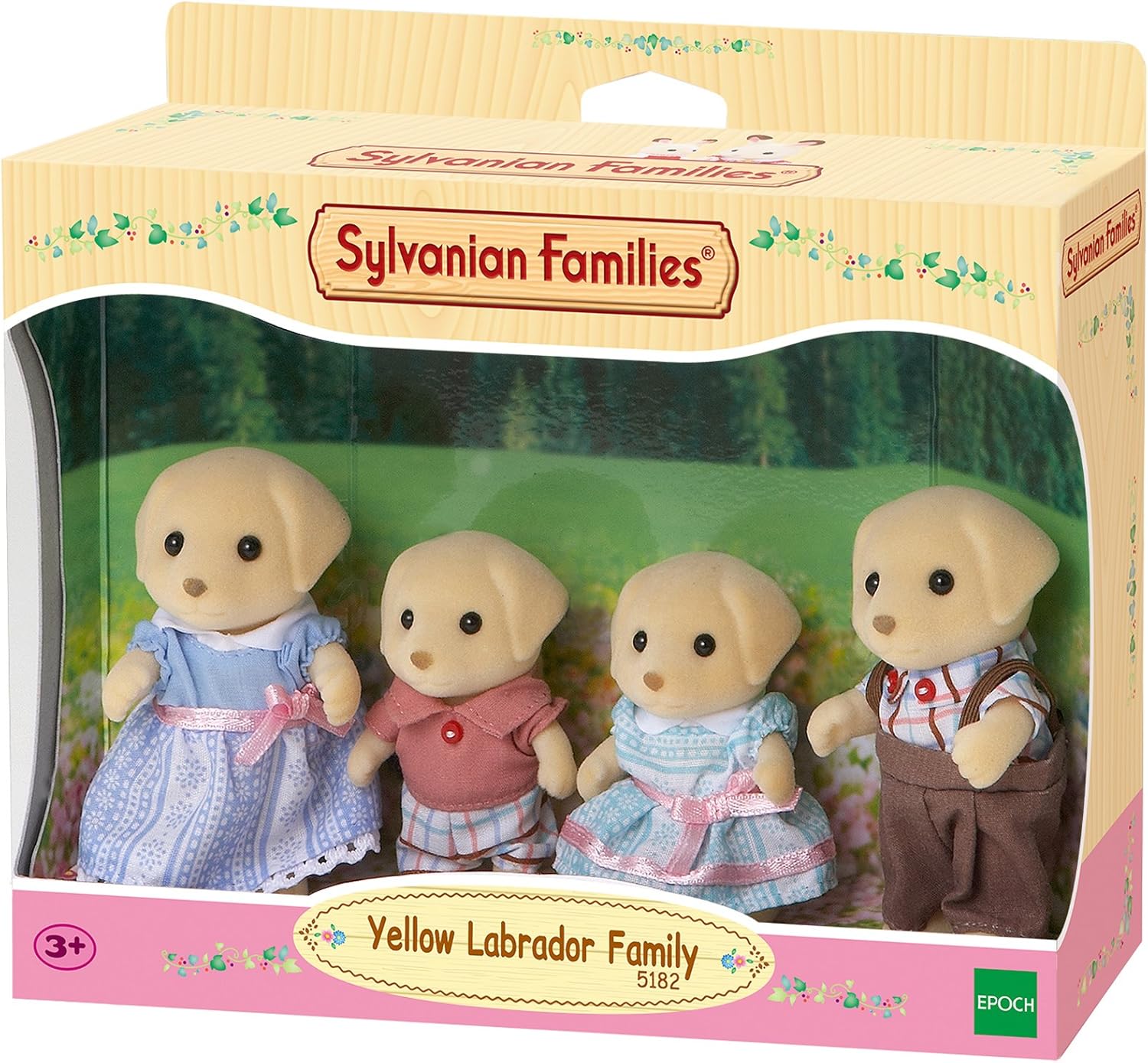 sylvanian families chocolate labrador family