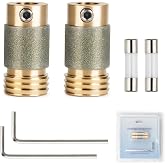 2pcs 5/8 Inch Stained Glass Grinder Bits Self Watering | For Stained Glass Grinding Bits Stained Glass Tools And Supplies For Grinder Art &amp; Decoration Processing Tools