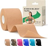 KG Physio Kinesiology Tape 5m Roll Beige - Multipurpose Sports & Medical Tape