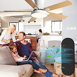 10 Pcs Ceiling Fan Filters for Blades Activated