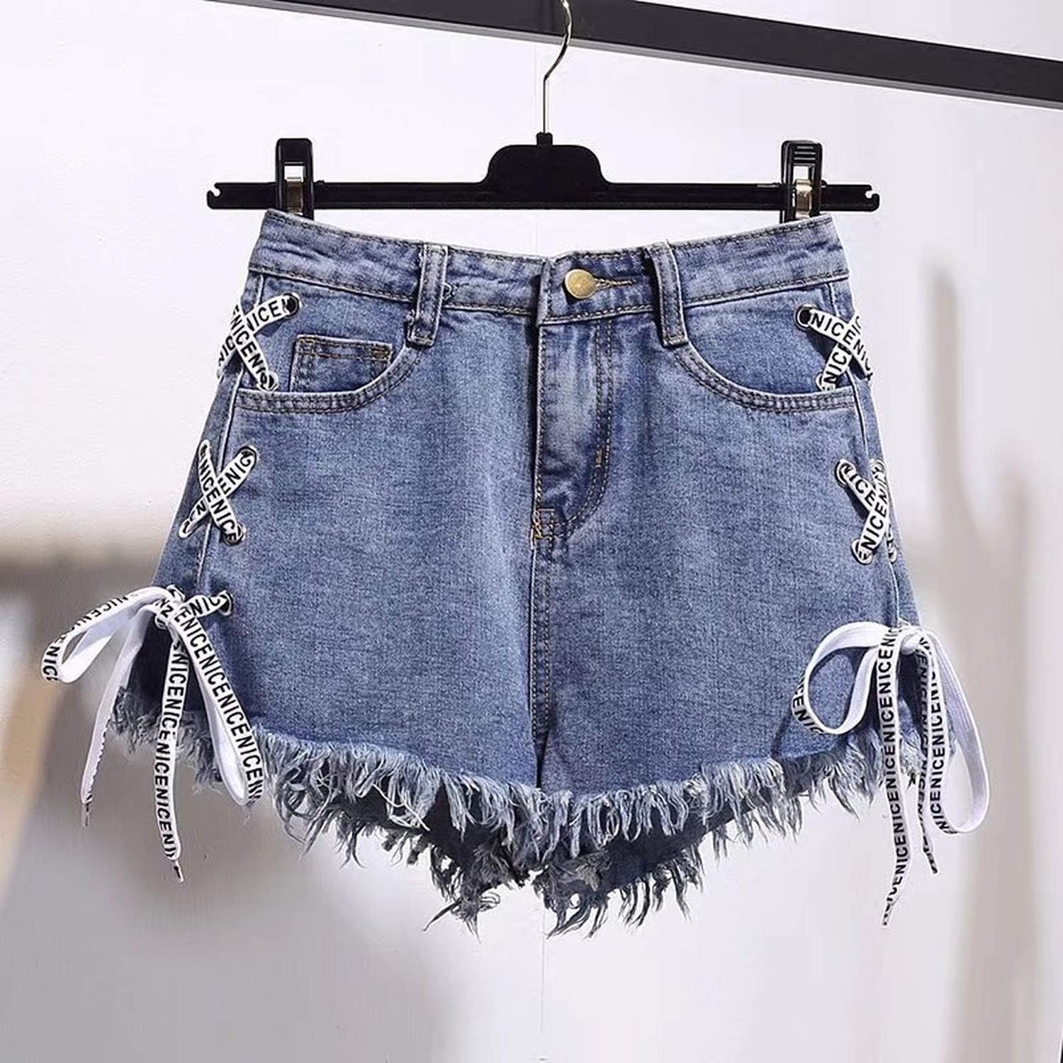 plus size denim shorts womens