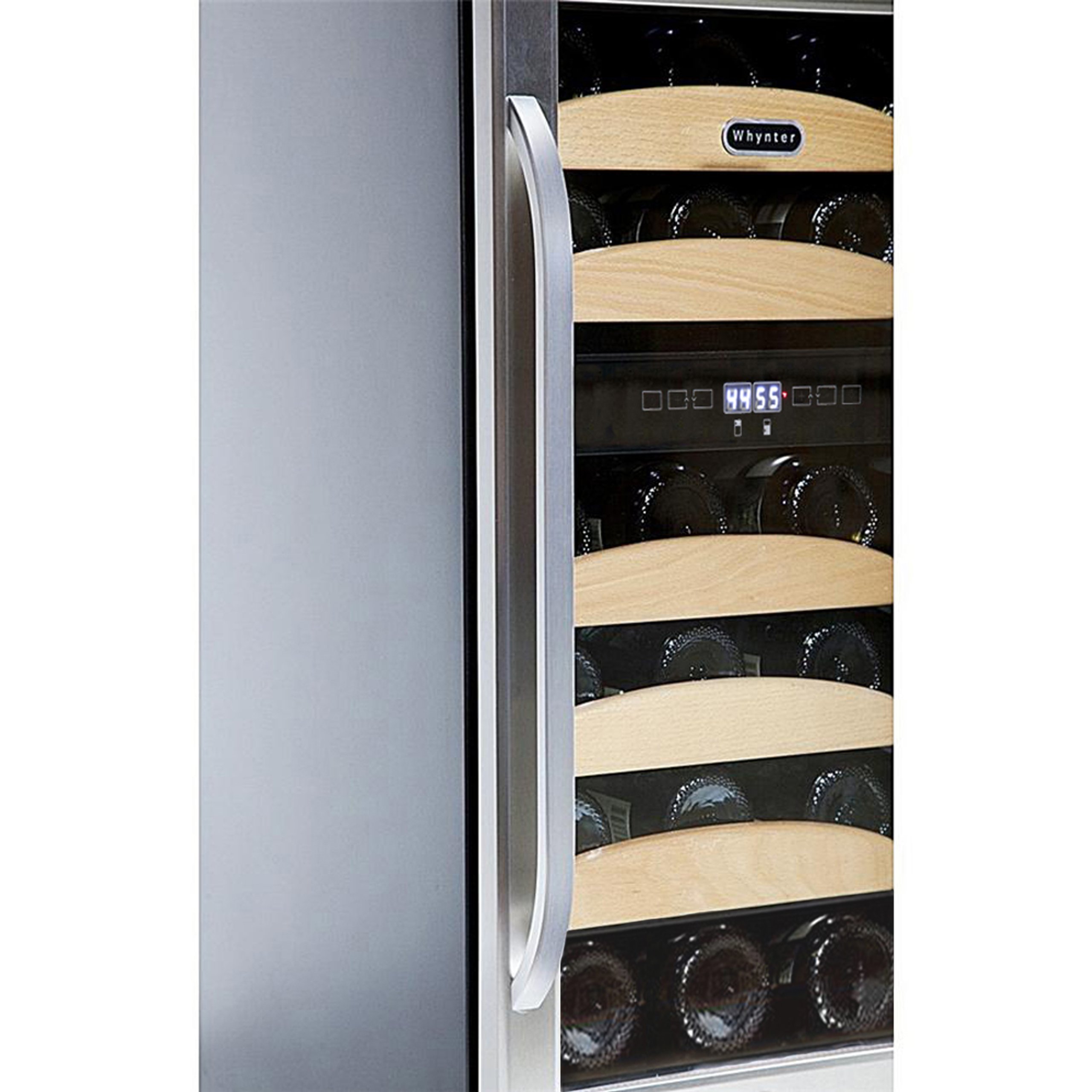 Whynter BWR-281DZ 28 Bottle Dual Temperature Zone Built-in Wine Refrigerator