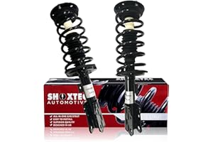 Shoxtec Front Pair Complete Struts Assembly Replacement for 2010-2017 Chevrolet Equinox 2010-2016 GMC Terrain Coil Spring Shock Absorber Repl. Part no. 272527 272526