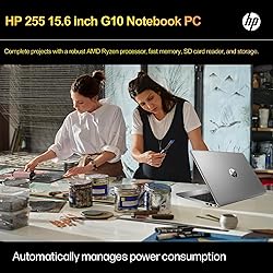 HP 255 G10 Laptop for Home or Work, 16GB RAM, 1TB