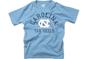 Wes and Willy NCAA Kids Short Sleeve Organic Cotton Tee Shirt