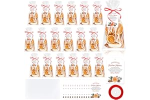Christmas Potpourri Cellophane Bags Potpourri Gift Bags Stovetop Simmer Instruction Tags and Ribbon DIY Crafting Kit for Xmas
