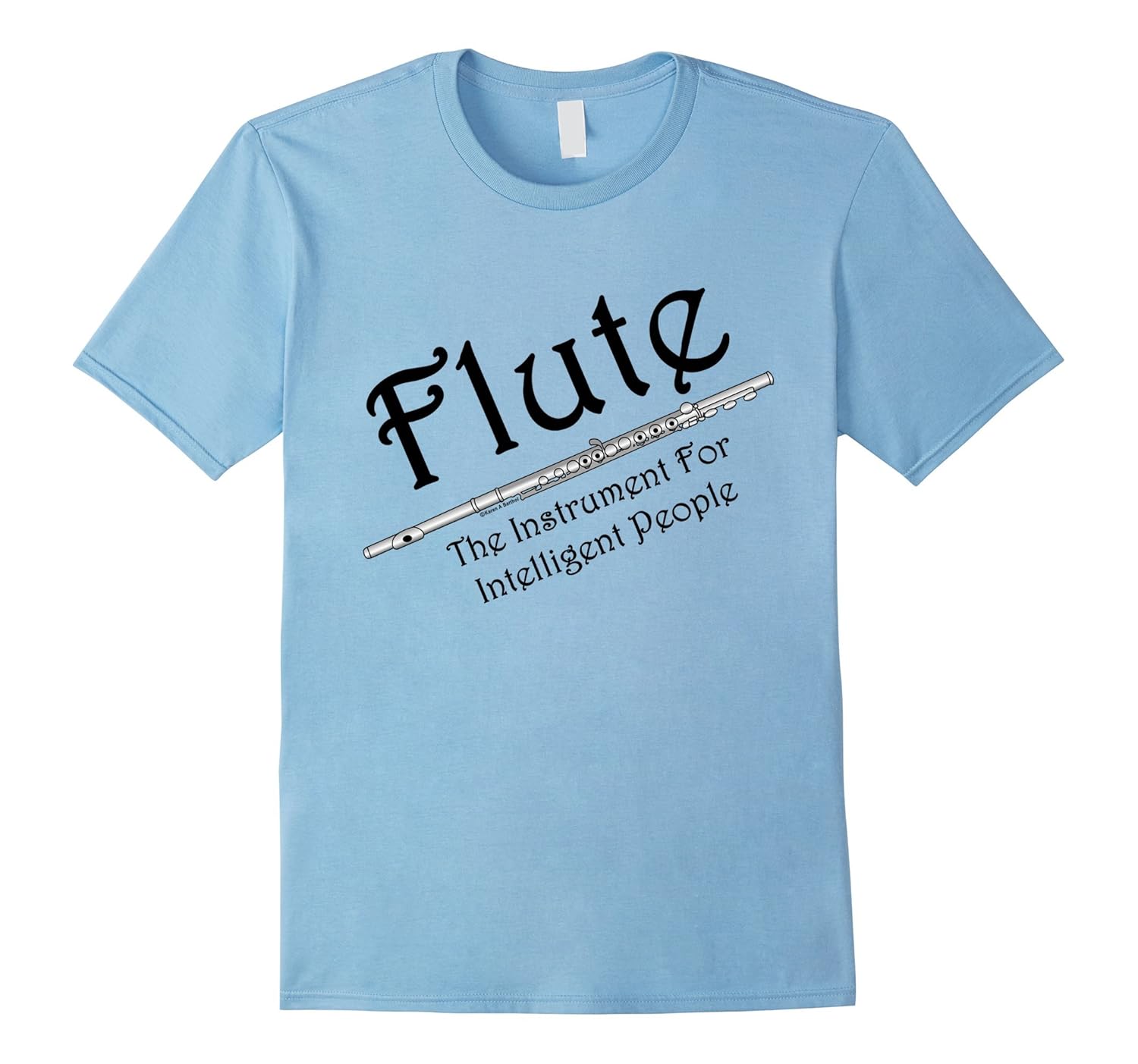 Intelligent Flute Shirt Funny Musical Instrument T ShirtArt Artvinatee