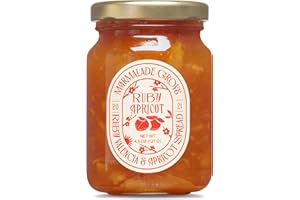 Marmalade Grove, Ruby Valencia & Apricot Fruit Spread, Handmade with Fresh Fruit - 4.5 oz (1 Pack)