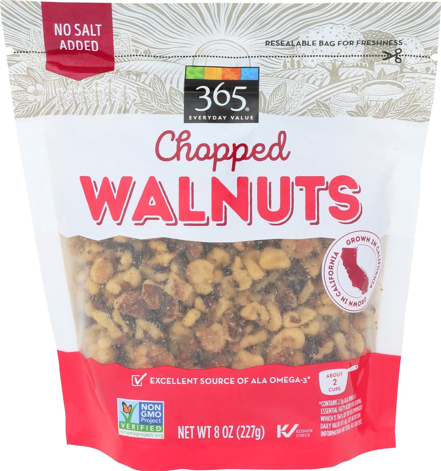 365 Everyday Value Chopped Walnuts, 8 oz Amazon.ca Grocery