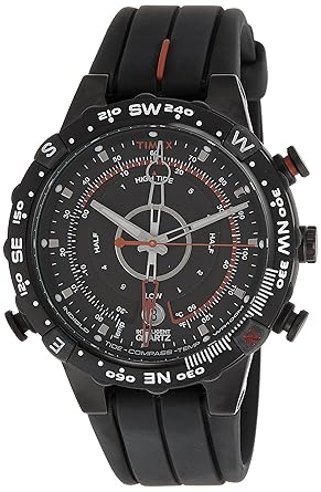 Intelligent Quartz Chronograph Black Dial Mens Watch - T2N720