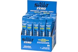 All Sport Powder Hydration Sticks, Zero Calorie, Performance Electrolyte Drink Mix, Sugar Free, BLURAZ, 50 Ct box