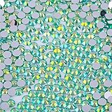500 Pieces SS30 6mm Flatback AB Rhinestones Clear