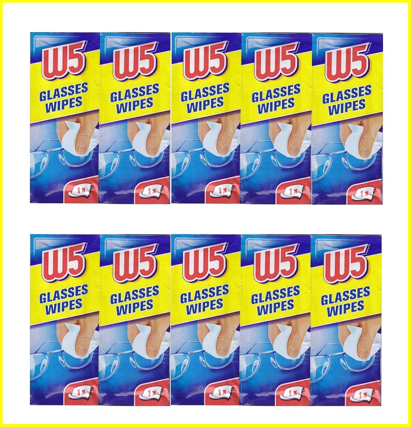 100 CLEANING WIPES Suitable to Clean glasses, cameras, binoculars, car mirrors, helmet visors, computer screens, televisions - Image 5