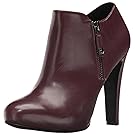 Nine West Women's Binnie Ankle Bootie, Wine, 10 M US