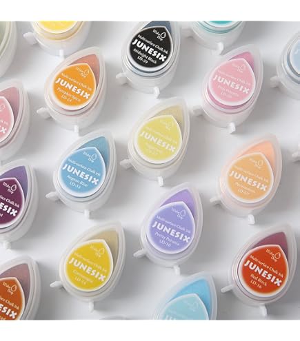 Momenta Removable Wedges Pigment Ink Pad - Cool Tones For Stamping & Embossing