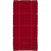 All-Clad Professional Cotton Terry Kitchen Towel, Chili, 17x30 in, 1pc