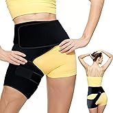 Astorn Ortho Wrap Hip Brace Right Leg - Adjustable Compression Support for Sciatica, Groin, Thigh, Hamstring, Arthritis & Injuries - Sciatic Nerve Relief for Men & Women - Large