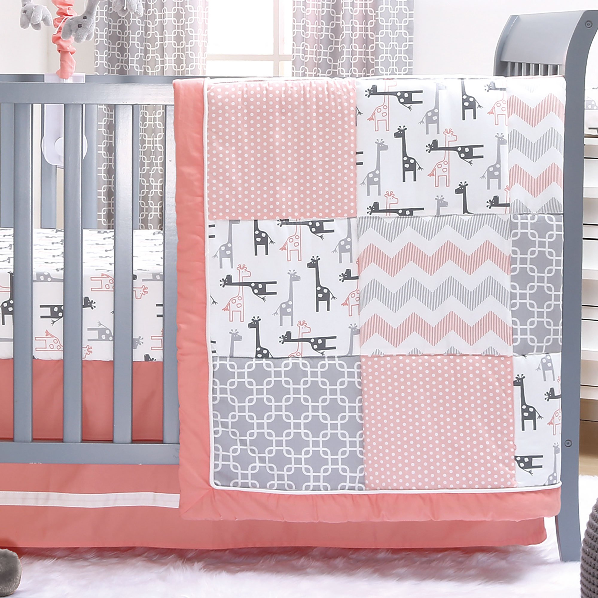 uptown giraffe bedding