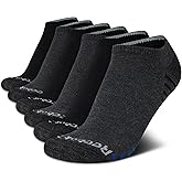 Reebok Boys Ankle Socks - 6 Pack Moisture-Wicking Low Cut Athletic Low Cut Socks for Boys with Arch Support (Sizes: S-L)