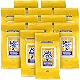Wet Ones for Pets Desmellizing Multi-Purpose Dog Wipes with Baking Soda Dog Desmellizing Wipes for All Dogs in Tropical Splash Scent, Wet Ones Wipes for Desmellizing Dogs (Pack of 12,1200 Count Total)