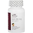 Bariatric Advantage Chewable Iron 29 mg - for Bariatric Surgery Patients - Iron with Vitamin C - No Iron Taste - Ferrous Fumarate & Carbonyl Iron Supplement - Passion Fruit - 90 Count