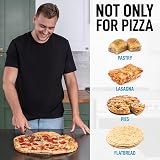 Zulay Kitchen Large Pizza Cutter Wheel Premium Stainless Steel Non-Slip Handle view 7