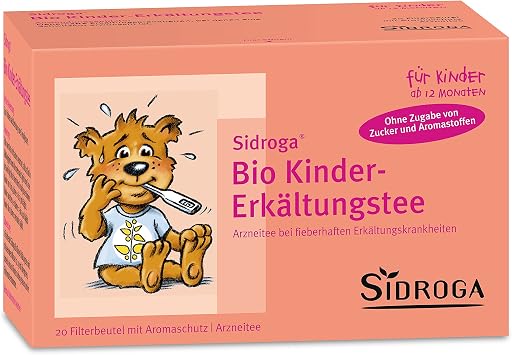 Sidroga Bio Kinder Erkaltungstee Arzneitee Mit Heilpflanzen Bei