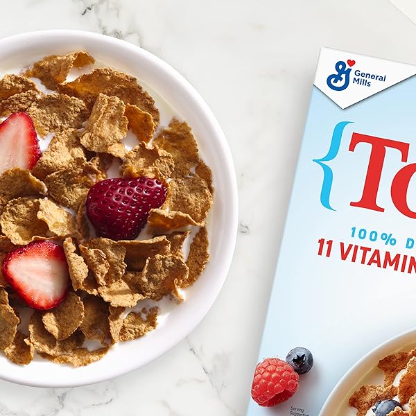 TOTAL BREAKFAST CEREAL, 100% DAILY VALUE OF 11 VITAMINS AND MINERALS, WHOLE GRAIN CEREAL, 16 OZ