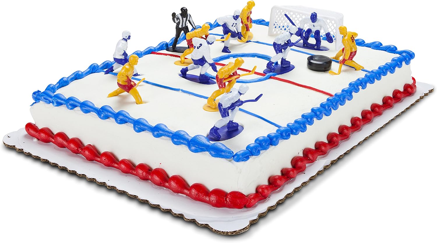 Kaskey Kids Hockey Guys – Inspires Imagination with Open-Ended Play – Includes 2 Full Teams and More – For Ages 3 and Up : Sports Fan Toy Figures : Toys & Games