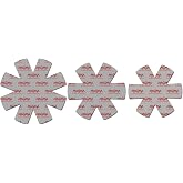 Magma A10-368 No-Skid Cookware Pot Protectors (Set of 3) for Nesting | Rubber &amp; Felt Separators to Prevent Scratches &amp; Chipping in Nested Pots and Pans &ndash; Multi-Use for Marine, RV &amp; Home Kitchens