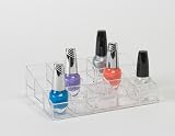 Compactor Nail Varnish Organiser 15 Compartments Transparent Polystyrene view 3