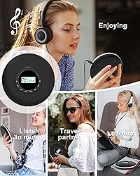 Sunoony Walkman CD Player,Portable CD Player for