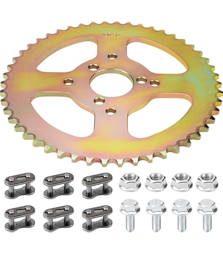 Amazon.com: AlveyTech #40/41/420 Chain - 60 Tooth Rear Mini Bike