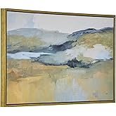 Folded Hills - Framed Landscape Wall Art-37.5 Inches Tall and 25.5 Inches Wide