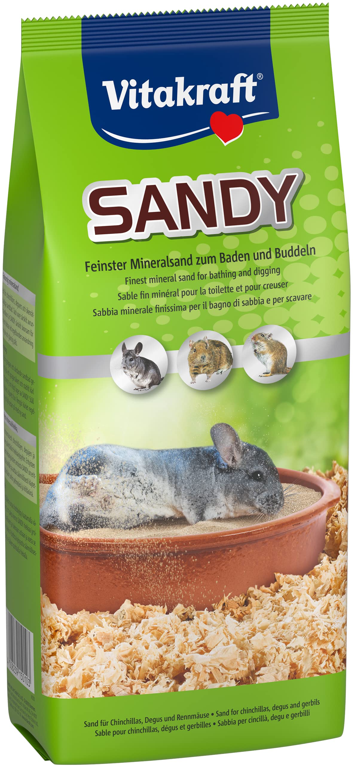 VITAKRAFT CHINCHILLA SANDY 1 KG