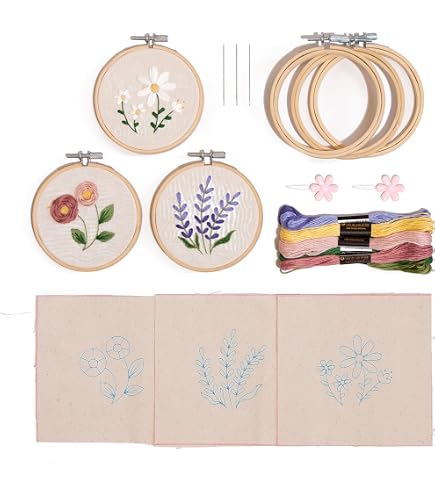 CRAFT CLUB Daisy Rug Making Kit - Complete DIY Latch Hook Kit For Adults & Kids, 60x40cm