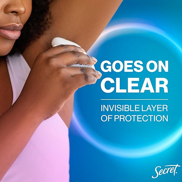 SECRET WHOLE BODY DEODORANT STICK FOR WOMEN, LILAC & WATERLILY SCENT, ALUMINUM FREE DEODORANT STICK, 72 HR ODOR PROTECTION, 2.4 OZ