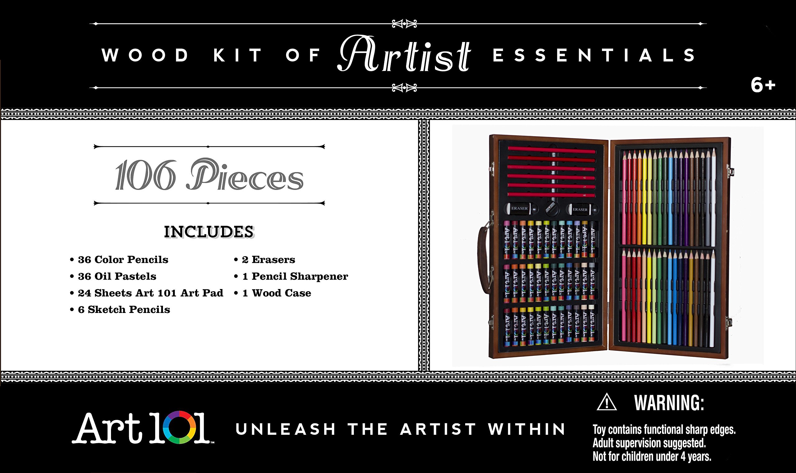 Art 101 106Piece Sketch Art Set eBay