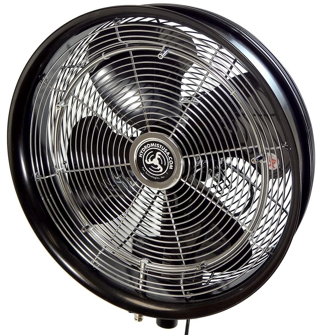 HydroMist 18" Shrouded Oscillating Misting Fan with