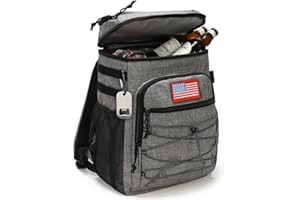 ATRIPACK Tactical Backpack Cooler, 25L Cooler Backpack Insulated Leak-Proof, Heavy Duty Large Lunch Backpack, Waterproof Ice Chest Backpack for Men Women Adults Work Daytrip Camping Beach Hiking Accessories