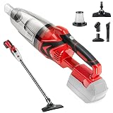 PMLYQ Cordless Vacuum Cleaner for Milwaukee M18 Battery,Wireless Handheld Power Vacuum Cleaner for Home, Boat, Workshop, Car, Pet Hair, Furniture(Tool Only No Battery)