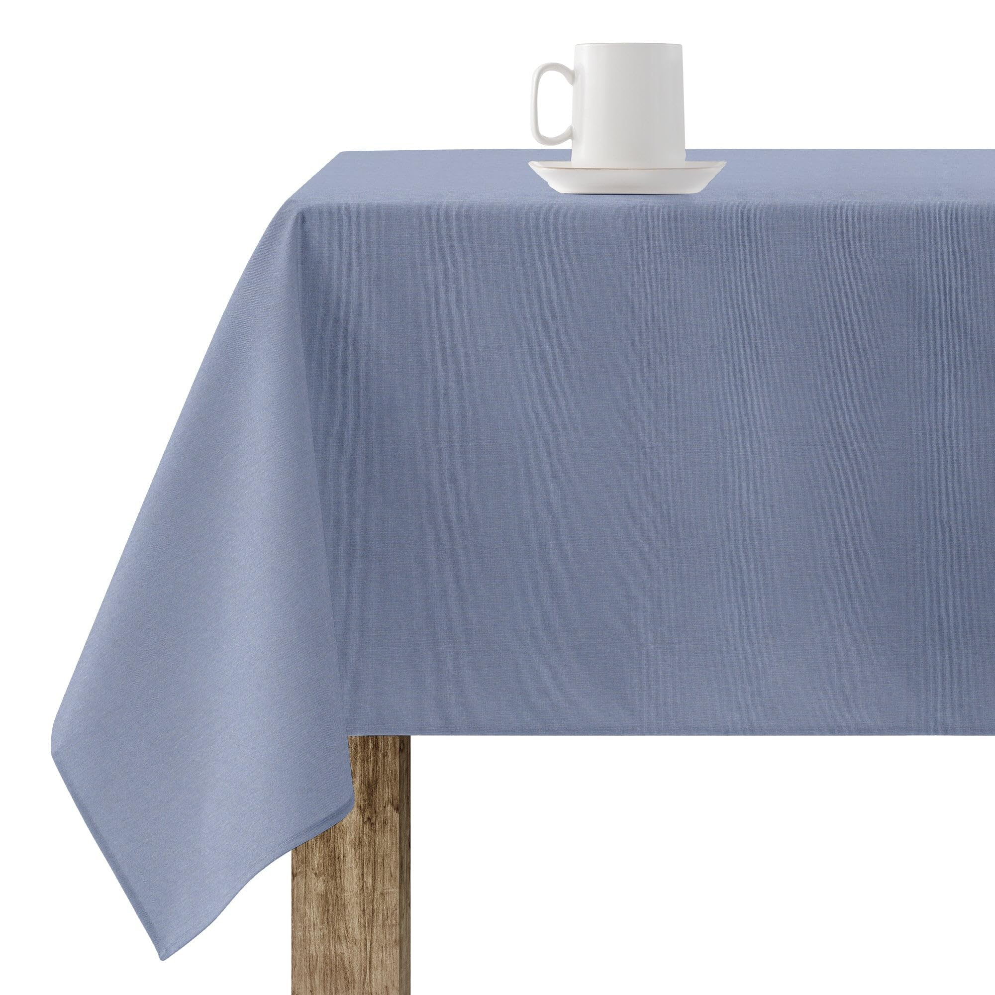 BELUM | Stain Resistant Tablecloth Size 200 x 140 cm - Extra Soft Touch Tablecloth Colour Multicolor - Tablecloth 100% Made in Spain Fabric 65% Organic Cotton - 35% Polyester - Tablecloth Model Rodas — image 1