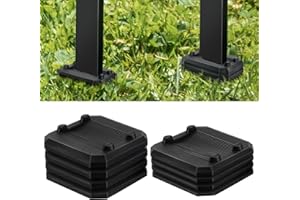 ElectricWise 4 Pcs 1/4'' & 4 Pcs 1/8'' Griddle Leveling Shims Kit Compatible with Blackstone Griddle, Rubber Grill Levelers Outdoor for Most Grills, Keep Flat Top Grill in Level