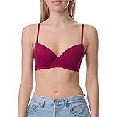 Tommy Hilfiger Womens Lightly Lined Mesh Balconette Bra with Underwire