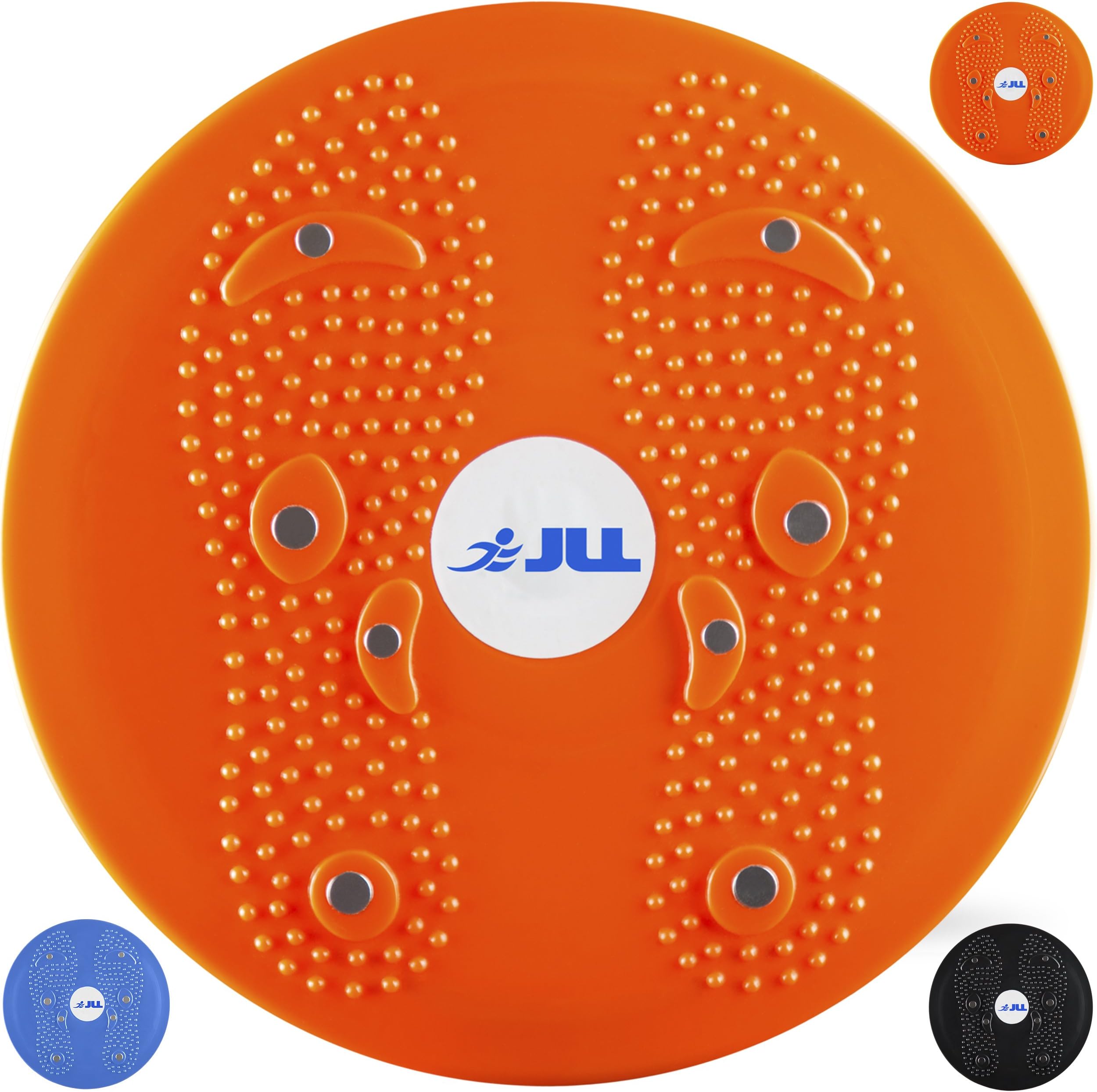 JLL® Twist Board with Reflexology Magnet Dots for Waist & Hips Twist Exercise Board for Fitness and Exercise.