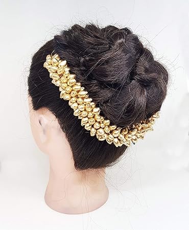 Amazon Com Boxo Gajra Hair Accessories For Women Wedding Bridal