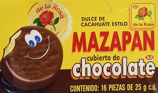 Amazon.com : Mazapan cubierto de Chocolate (16 piezas) : Candy : Grocery & Gourmet Food