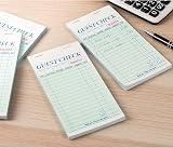Juvale 10 Pack Restaurant Server Note Pads Carbon Copy Guest Checks Waiter 500 view 5